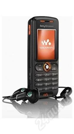 Лот: 500645. Фото: 1. Sony-Ericsson W200i Black. Кнопочные мобильные телефоны