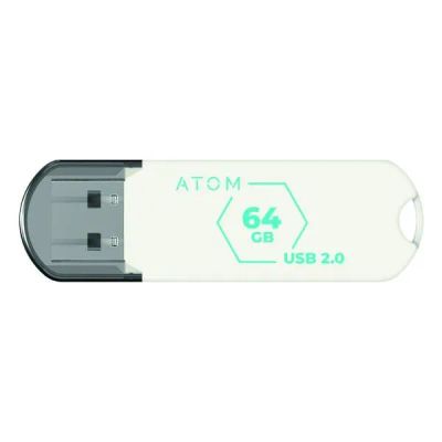 Лот: 24520362. Фото: 1. USB-флешка Atom 64GB USB 2.0... USB-флеш карты