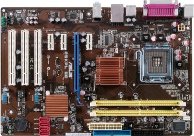 Лот: 7293445. Фото: 1. asus P5kpl-se. Материнские платы