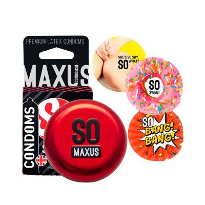 Лот: 24254605. Фото: 1. Презервативы ультратонкие Maxus... Презервативы