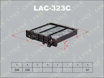 Лот: 13357201. Фото: 1. Lynx LAC-323C Салонный фильтр. Расходные материалы