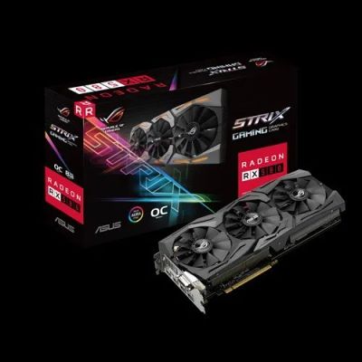 Лот: 14545615. Фото: 1. Asus Radeon RX 580 8g Strix-RX580-T8G-Gaming. Видеокарты