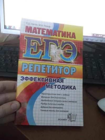 Лот: 4094758. Фото: 1. математика ЕГЭ репетитор. Для школы