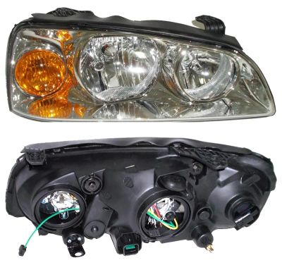 Лот: 4233792. Фото: 1. Фара hyundai elantra (03-06 гг... Оптика и освещение