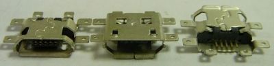 Лот: 8441051. Фото: 1. Системный разъем Motorola v8 microUSB... Шлейфы, разъёмы