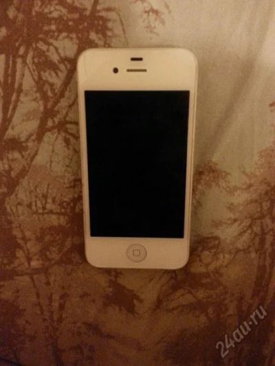 Лот: 5544770. Фото: 1. iPhone 4 16 gb white ОБМЕН. Смартфоны