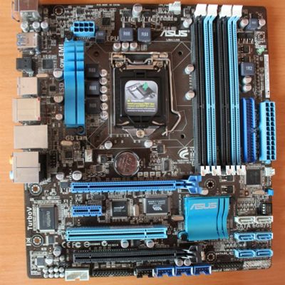 Лот: 3011222. Фото: 1. ASUS P8P67-M socket 1155. Материнские платы
