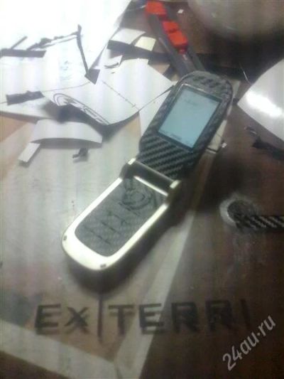 Лот: 1298187. Фото: 1. nokia 2760!! весь в карбоне! обмен... Кнопочные мобильные телефоны