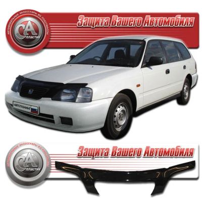 Лот: 4830838. Фото: 1. Дефлектор капота (чёрный) Honda... Детали тюнинга