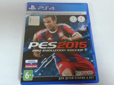 Лот: 5041396. Фото: 1. Продам диск PES 2015 для Ps4... Игры для консолей