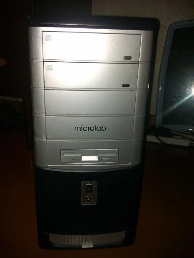 Лот: 3753288. Фото: 1. Системник___ asus m2n 1394 мать... Компьютеры в сборе