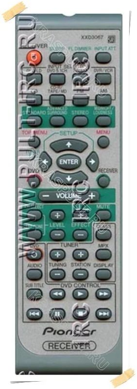Лот: 15908472. Фото: 1. Пульт PIONEER XXD3067. Пульты ДУ