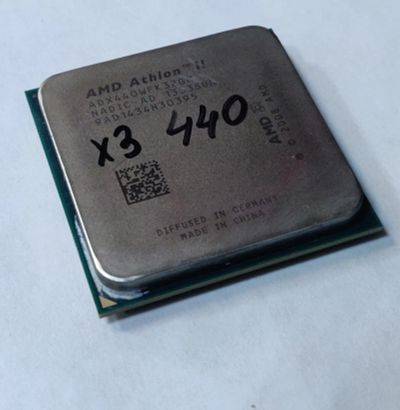 Лот: 21425995. Фото: 1. Процессор AMD Athlon II X3 440... Процессоры