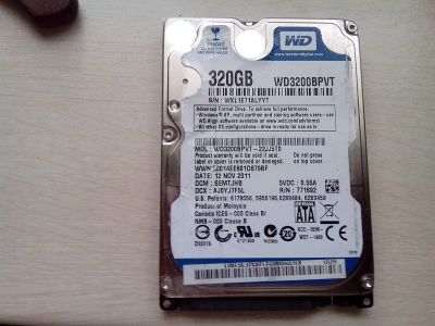 Лот: 3074950. Фото: 1. Жесткий диск ноутбучный 2,5" WD... Жёсткие диски (HDD)