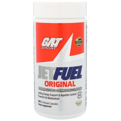 Лот: 15472513. Фото: 1. жиросжигатель, GAT Jetfuel 144... Спортивное питание, витамины