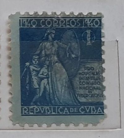 Лот: 25057331. Фото: 1. Марка. Куба. 1940 г. Марки