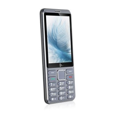 Лот: 25720865. Фото: 1. Сотовый F+ S350 Light Grey 2sim... Кнопочные мобильные телефоны