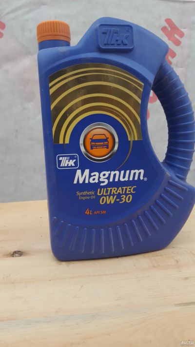 Лот: 13382907. Фото: 1. ТНК Magnum Ultratec 0W-30 4L. Масла, жидкости