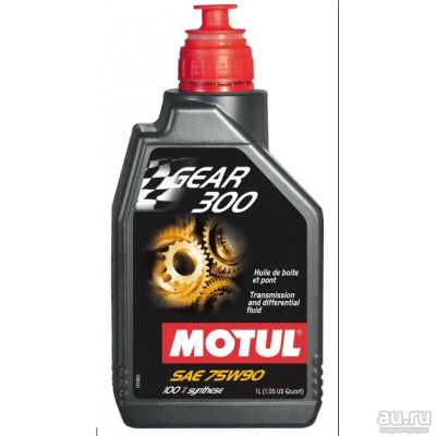 Лот: 8371986. Фото: 1. MOTUL 300 75W90 100% Synt. 1л... Масла, жидкости