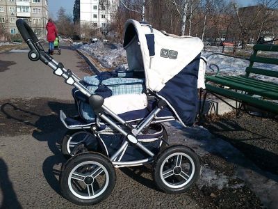 Лот: 10336169. Фото: 1. Коляска-трансформер ABC Design... Коляски