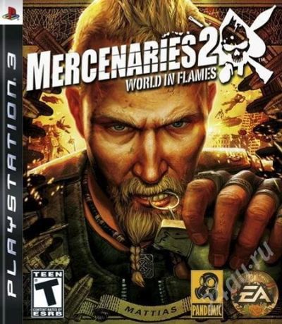 Лот: 701260. Фото: 1. mercenaries 2 world in flames... Игры для консолей