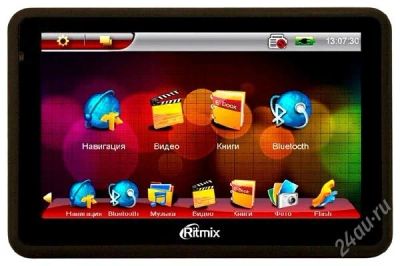 Лот: 1984434. Фото: 1. GPS-навигатор 5.0" Ritmix RGP-585... GPS-навигаторы