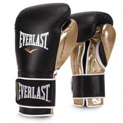 Лот: 22353363. Фото: 1. Боксерские перчатки Everlast Powerlock... Одежда для боевых искусств