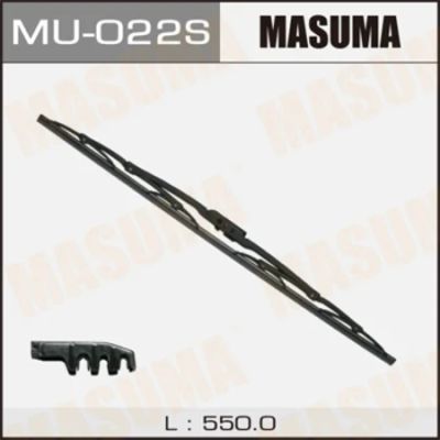 Лот: 18593294. Фото: 1. Дворник masuma eco 22 крюк (550мм... Расходные материалы