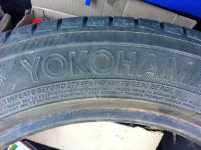Лот: 5647621. Фото: 1. шины летние 4 шт Yokohama A.Drive... Шины