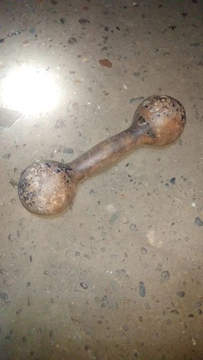 Лот: 16359829. Фото: 1. Гантеля 3 кг. Гантели