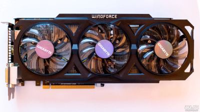 Лот: 8008157. Фото: 1. 2Gb GigaByte GTX 760 Windforce... Видеокарты