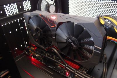 Лот: 16454894. Фото: 1. Asus GeForce GTX1050Ti Strix Gaming... Видеокарты