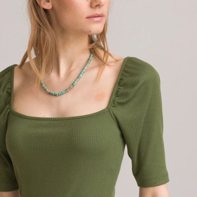 Лот: 24243013. Фото: 1. Футболка LaRedoute. Топы, майки
