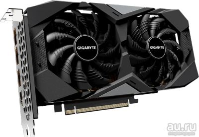 Лот: 17471218. Фото: 1. Видеокарта Gigabyte RX 5500XT... Видеокарты