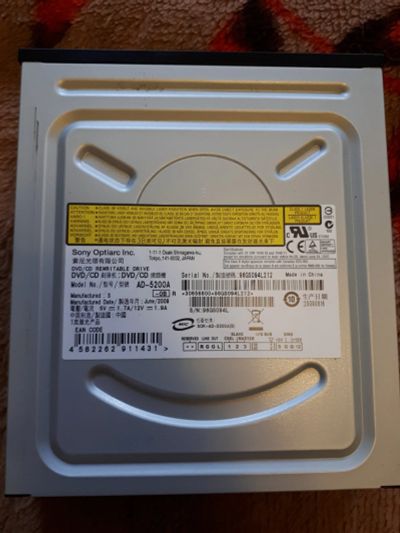 Лот: 14790469. Фото: 1. Оптический привод DVD-RW DVD±RW... Приводы CD, DVD, BR, FDD