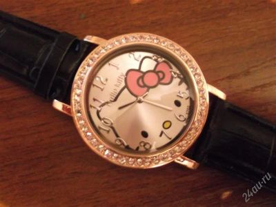 Лот: 1702073. Фото: 1. Женские наручные часы Hello kitty... Красноярск