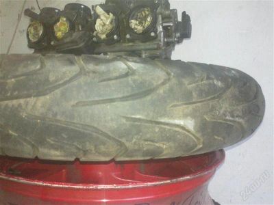Лот: 2024711. Фото: 1. Шина KINGS TIRE (перед 110/70). Запчасти