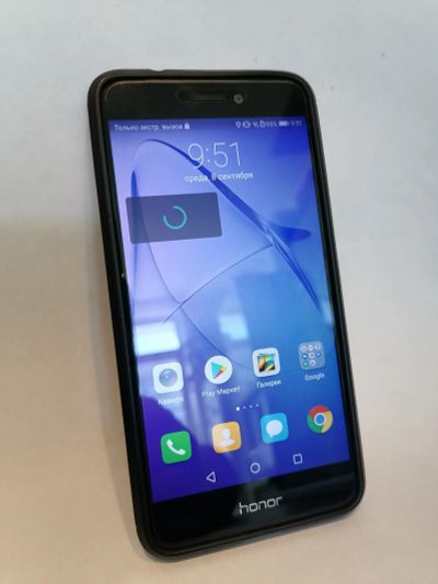 Лот: 18050463. Фото: 1. Смартфон Honor 8 lite черный. Смартфоны