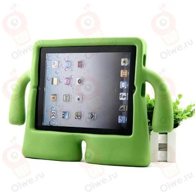 Лот: 3358150. Фото: 1. Чехол для iPad Мультяшный Зеленый. Чехлы, обложки