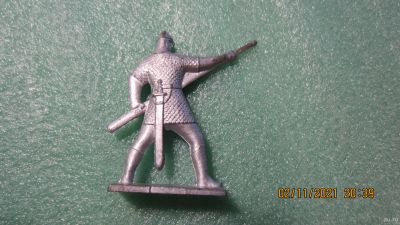 Лот: 18258781. Фото: 1. Оловянный солдатик СССР... Ледовое... Игрушки