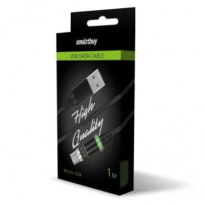 Лот: 15598896. Фото: 1. Кабель USB 2.0 - microUSB 1,0м... Дата-кабели, переходники
