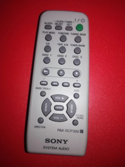 Лот: 15241412. Фото: 1. ПДУ Sony RM-SCP300 для музыкальных... Музыкальные центры, магнитолы