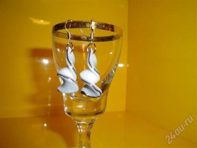 Лот: 329365. Фото: 1. Изделия из полимерной глины,cерьги... Серьги, каффы