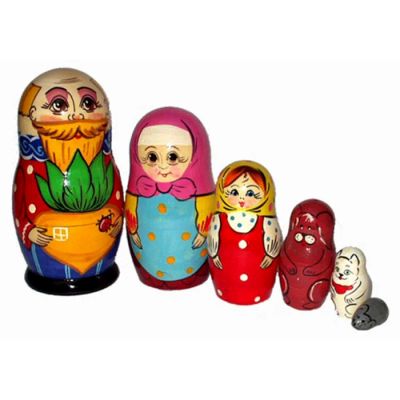 Лот: 4962775. Фото: 1. Матрешка РЕПКА, Умные игры (Россия... Развивающие