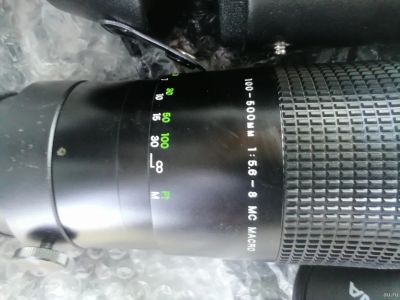 Лот: 17833644. Фото: 1. Super Cosina 100-500mm обьектив... Объективы