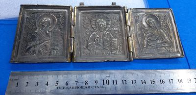 Лот: 17364572. Фото: 1. Складень. Иконы