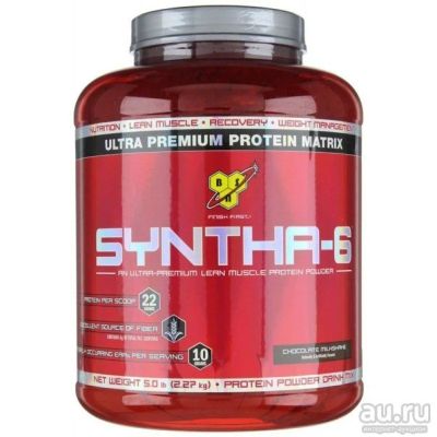 Лот: 9278085. Фото: 1. Протеин BSN syntha-6 2.27 кг... Спортивное питание, витамины