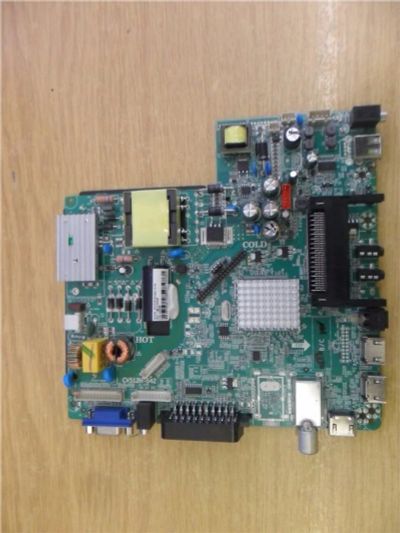 Лот: 10376202. Фото: 1. Main Board CV512H-B42 tv BBK 40LEM-1017... Печатные платы