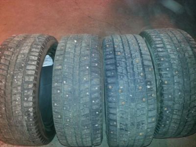 Лот: 4432694. Фото: 1. Dunlop 215/55 r16 winter ice 01. Шины