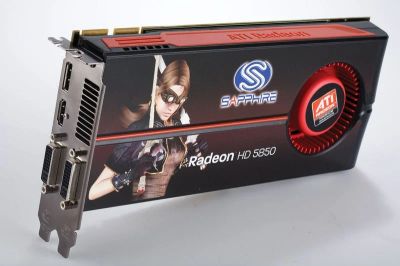 Лот: 4719299. Фото: 1. Sapphire Radeon HD5870 1Gb GDDR5... Видеокарты